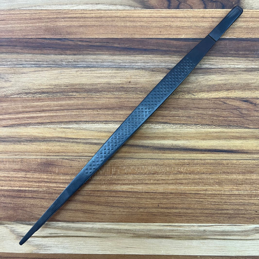 Mercer Tool Precision Plus 9.5" Matte Black Plating Tong