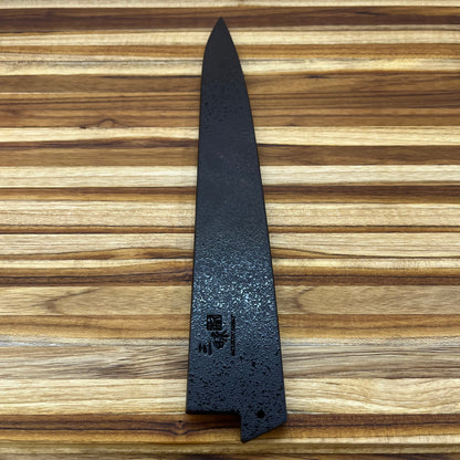 Mcusta Zanmai Black 300mm (11.75") Sujihiki Saya w/ Pin