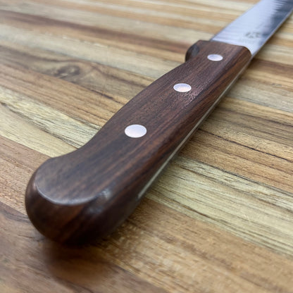 Victorinox Rosewood 10" Tall Roast Beef Slicing Knife w/ Hollow-Ground