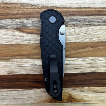 Pro-Tech TR-3 Integrity 3.5" Folding Knife w/ Reptile Black Handle