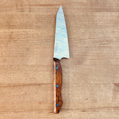 Meglio Knives Semi-Custom 5.25" Petty w/ Desert Ironwood