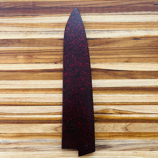 Mcusta Zanmai Red Lacquer 270mm (10.5") Gyuto Saya w/ Pin