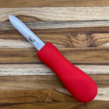 Victorinox 2.75" Oyster Knife Providence Style w/ Red SuperGrip