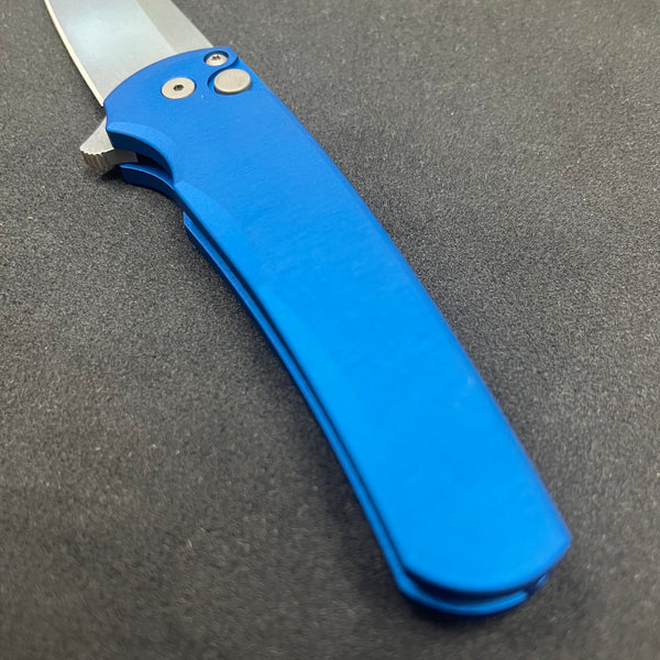 Pro-tech 5301-Blue Malibu Magnacut Wharncliffe Folder