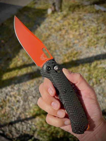 Benchmade 15535OR-01 Magnacut Carbon Fiber Taggedout