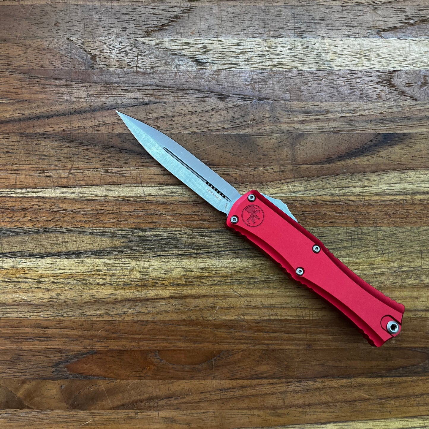 Microtech Hera II Mini 3" OTF w/ Red Handle