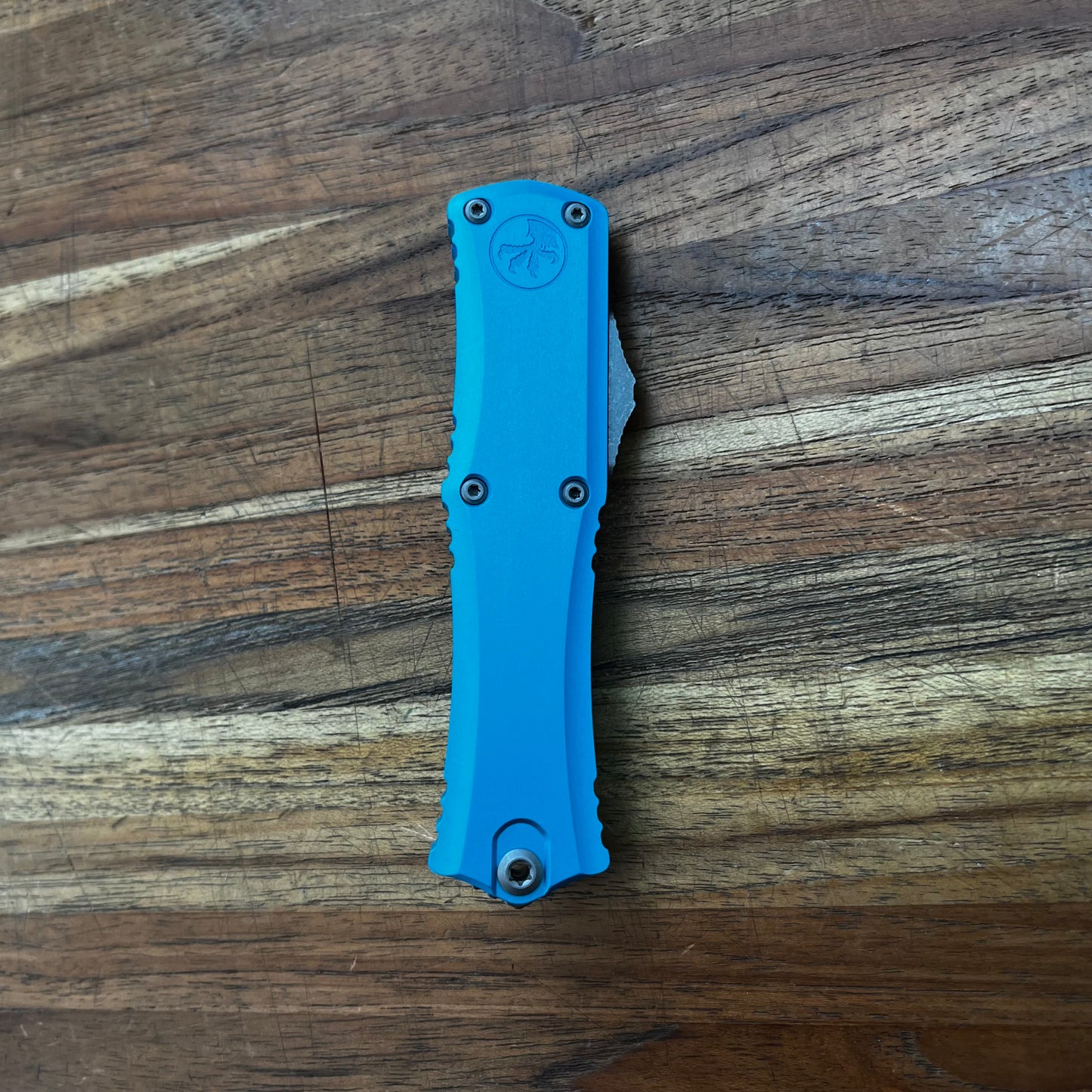 Microtech Hera II Mini 3" OTF w/ Turquoise Handle