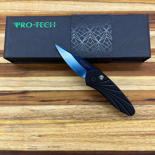 Pro-Tech Sapphire Sprint 2" Auto w/ Black Handle