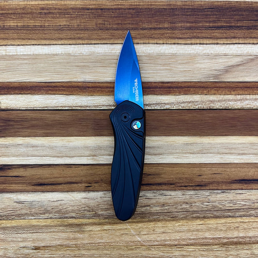Pro-Tech Sapphire Sprint 2" Auto w/ Black Handle