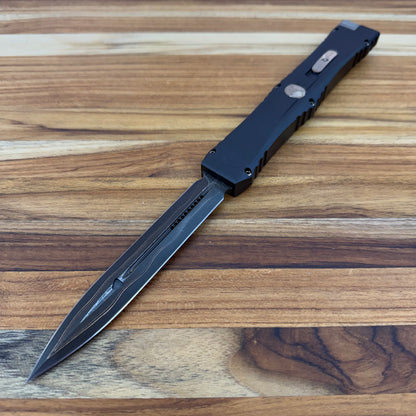 Microtech Marfione Select Nemesis IV 4.25" Single-Action OTF w/ Baker Forge Coppermai Damascus