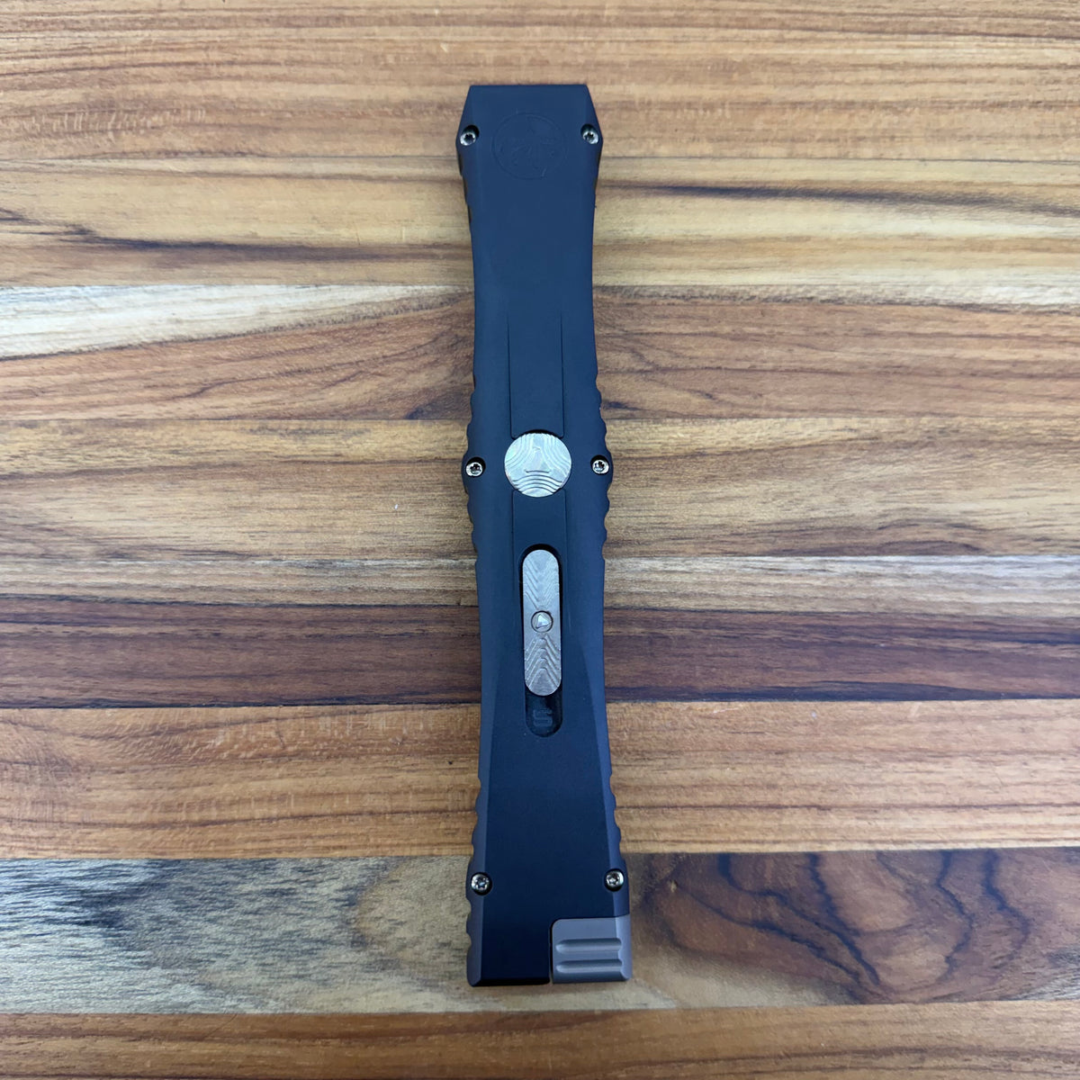 Microtech Marfione Select Nemesis IV 4.25" Single-Action OTF w/ Baker Forge Coppermai Damascus
