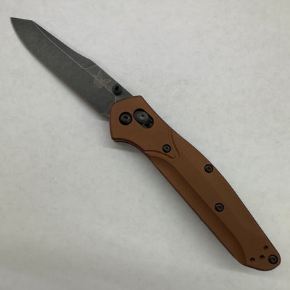 Benchmade Osborne 3.5" Folding Knife w/ Burnt Copper Aluminum Handle