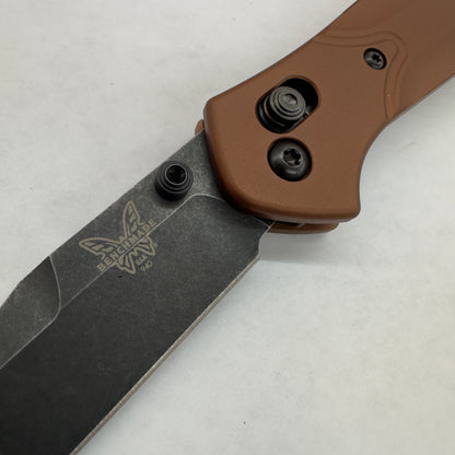 Benchmade Osborne 3.5" Folding Knife w/ Burnt Copper Aluminum Handle