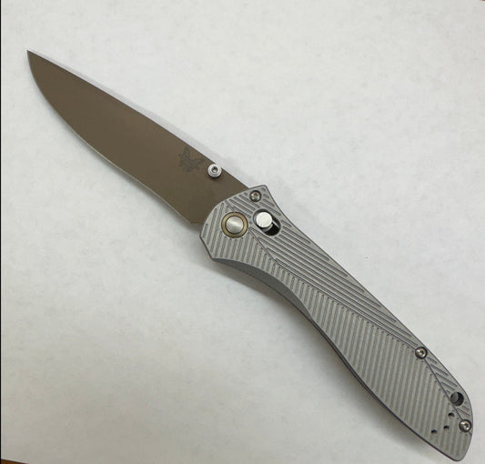 Benchmade 710FE-24 Gray Aluminum Seven Ten