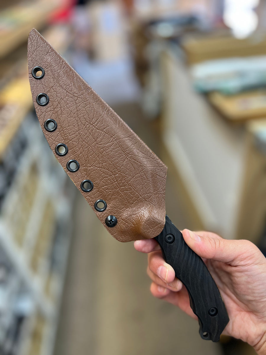 Toor Knives Outlaw Raven Fixed Blade Perfect Edge Cutlery PERFECT