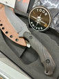 Toor Knives Outlaw Raven 5.5" Fixed Blade