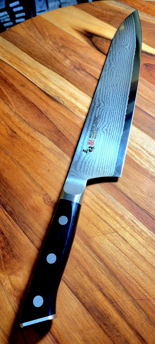 Mcusta Zanmai Classic Damascus Pakka 240mm (9.5") Gyuto