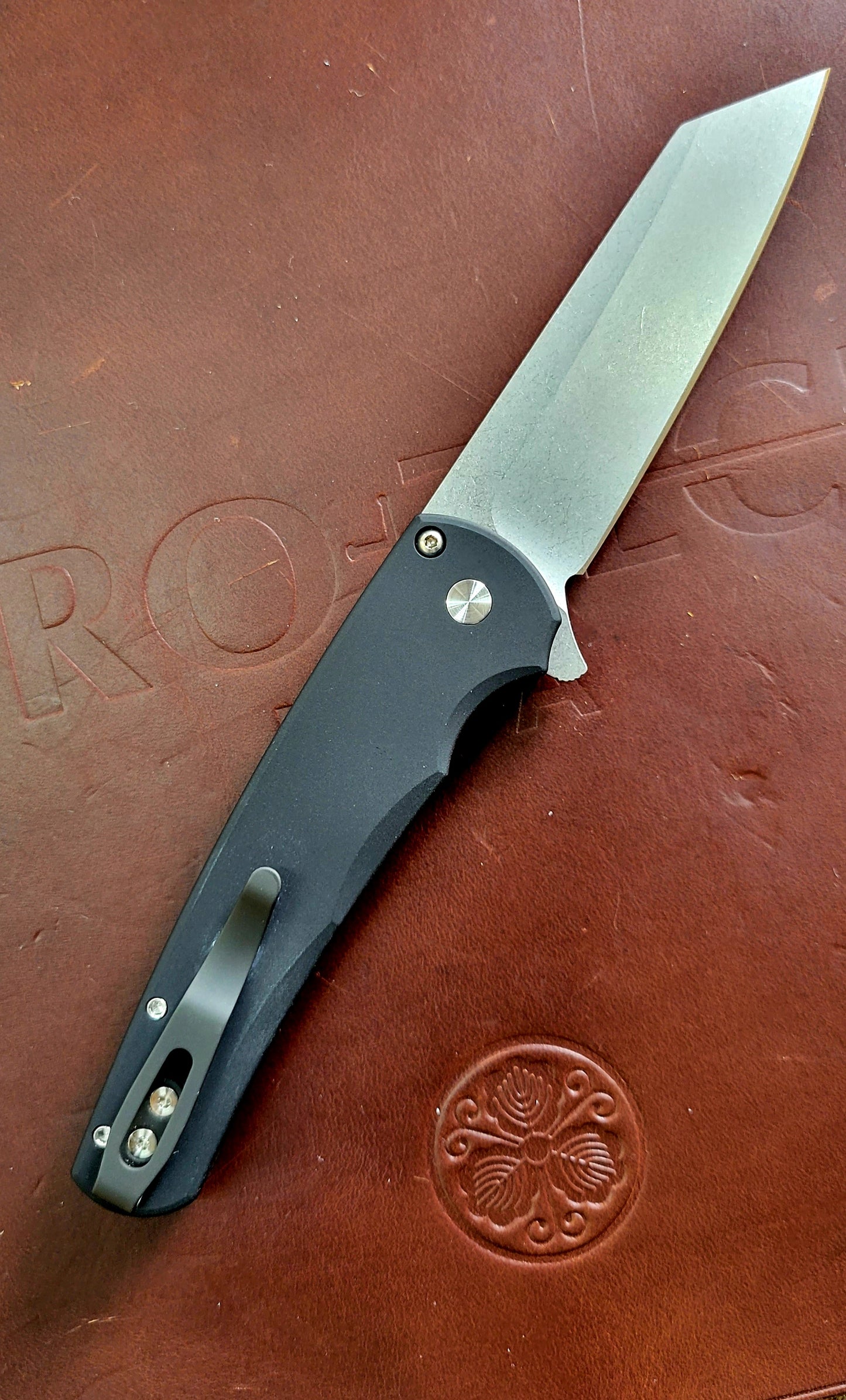 Pro-tech 5201 Malibu Reverse Tanto Flipper