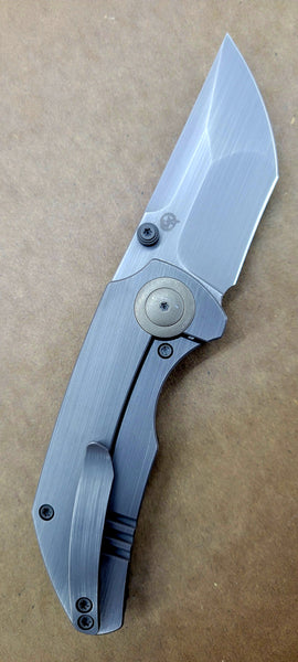 We Knife 2103A Marbled Carbon Fiber Titanium Thug