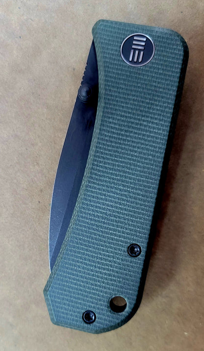 We Knife 2004F Green G10 Banter