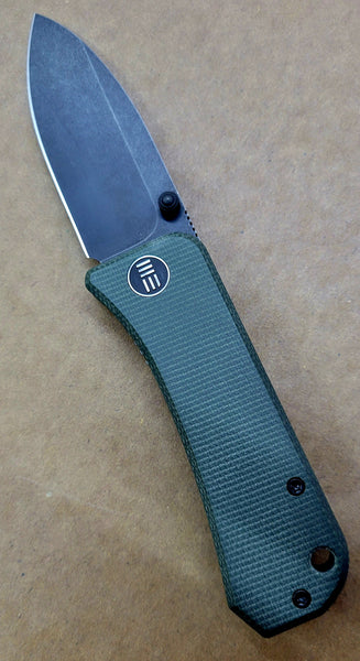 We Knife 2004F Green G10 Banter