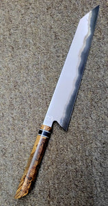 Baldwin Blades 10.25" Sujihiki Sanmai in Brown Spalted Maple