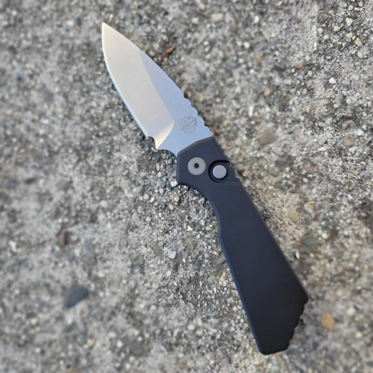 Pro-Tech Strider PT+ 3” Auto w/ Black Aluminum Handle