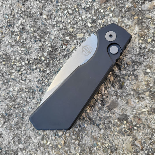 Pro-Tech Strider PT+ 3” Auto w/ Black Aluminum Handle
