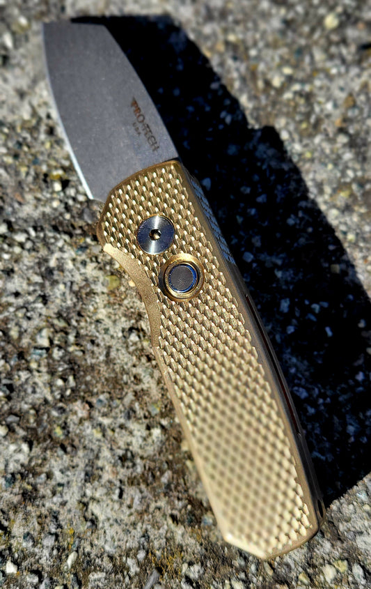 Pro-tech R5411 Textured AlBronze Runt 5 Magnacut Auto
