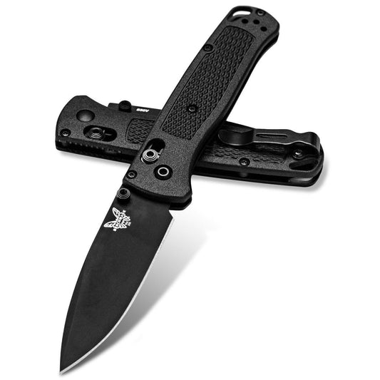 Benchmade Bugout 3.25" All Black Folding Knife w/ CF-Elite Handle