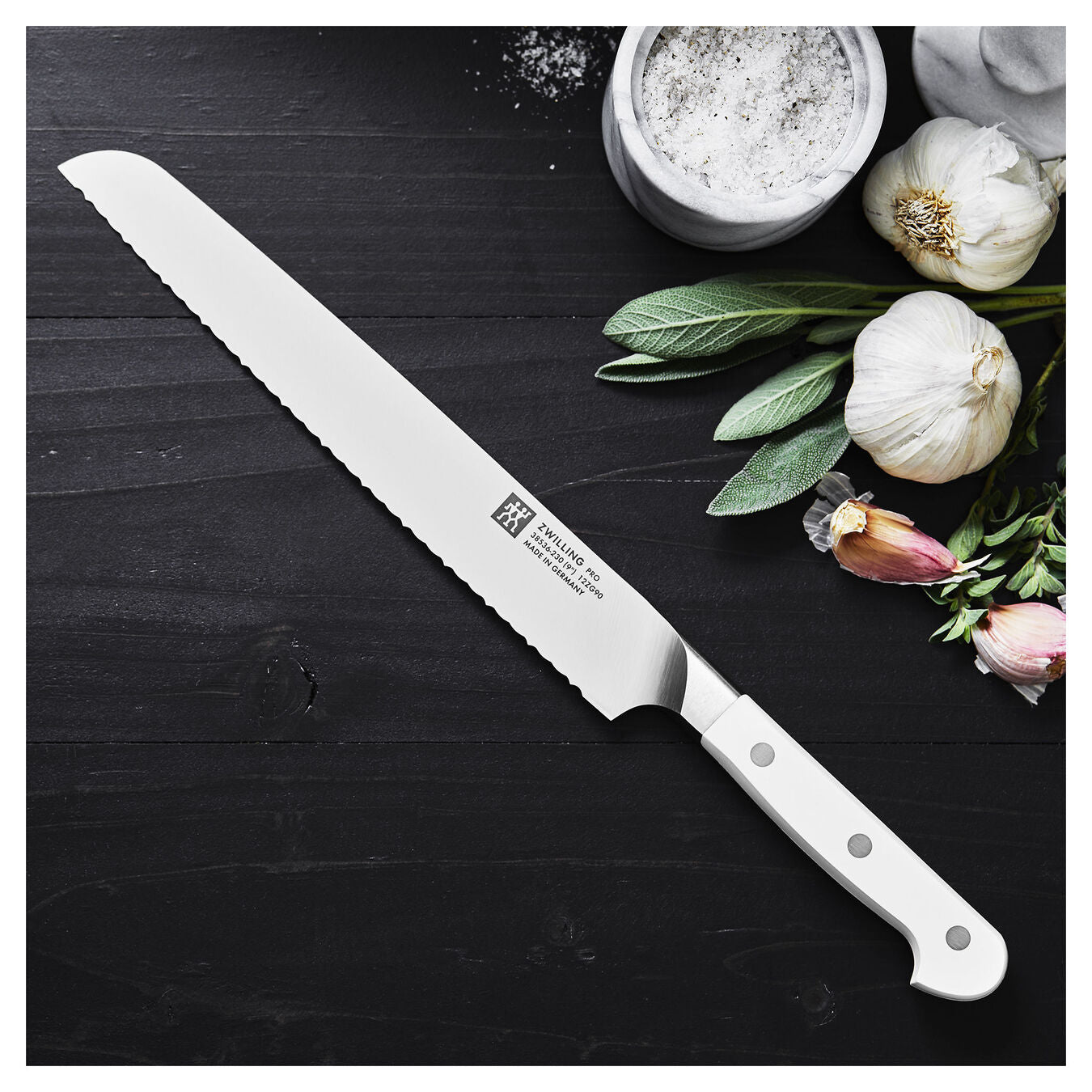 Zwilling Pro Le Blanc 9" Bread Knife