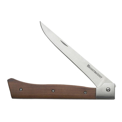 Messermeister Adventure Chef 6" Flexible Fillet Folding Knife w/ Maple Handle