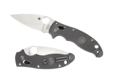 Spyderco C101PGY2 Manix 2 Grey FRCP Maxamet