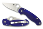 Spyderco C223GPDBL Paramilitary 3 Dark Blue CPM-S110V