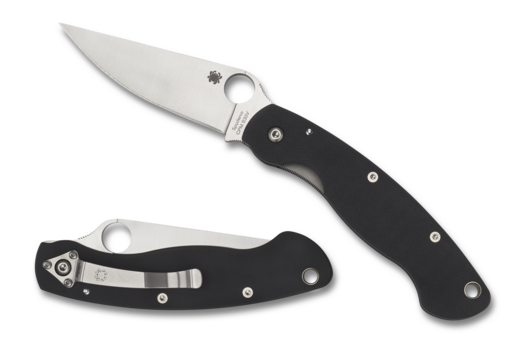 Spyderco C36GPE Military S30V Black G10 Folder