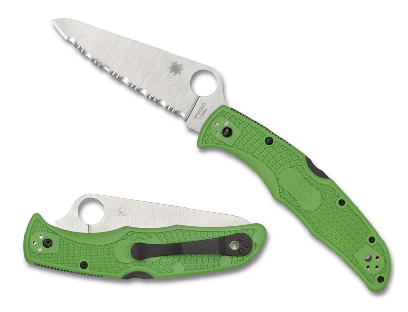 SPYDERCO C91FSGR2 Pacific Salt 2 Green