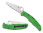 SPYDERCO C91FSGR2 Pacific Salt 2 Green