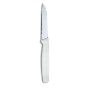 *DISCONTINUED* Victorinox Swiss Classic 3.25" Serrated Sheep's Foot w/ Large White Handle