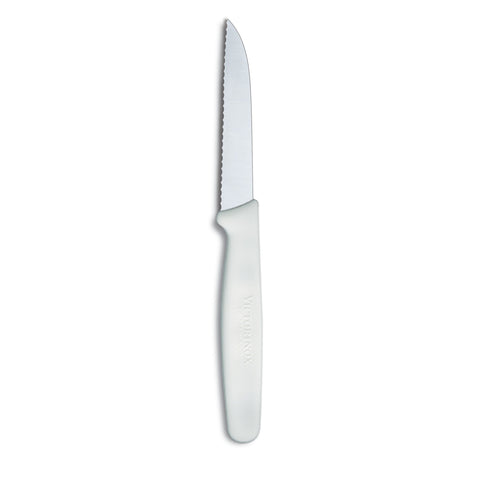 Victorinox 3.25" Serrated Sheep's Foot w/ Large White Handle
