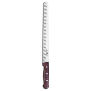 Victorinox Rosewood 12" Tall Roast Beef Slicing Knife w/ Hollow-Ground