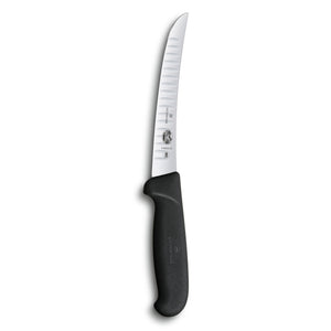 Victorinox Fibrox Pro 6” Tall Stiff Curved Boning Knife w/ Hollow-Ground