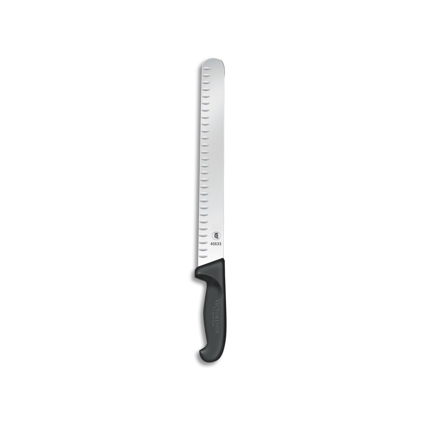 Victorinox Fibrox Pro 10” Extra-Tall Roast Beef Slicing Knife w/ Hollow-Ground