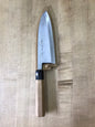 Kikuichi Kasumi Blue 180mm Deba w/ Saya