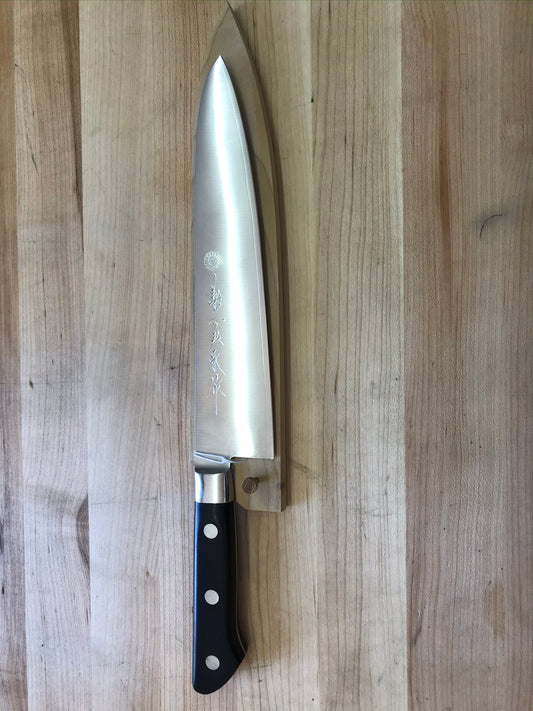 Kikuichi Swedish Gold Warikomi 240mm Gyuto w/ Saya