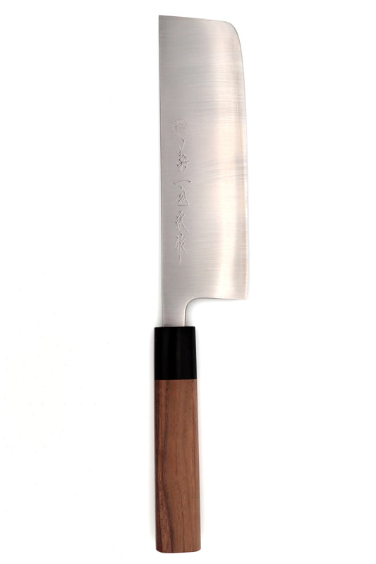 *DISCONTINUED* Kikuichi Ginsan Sanmai 170mm Nakiri