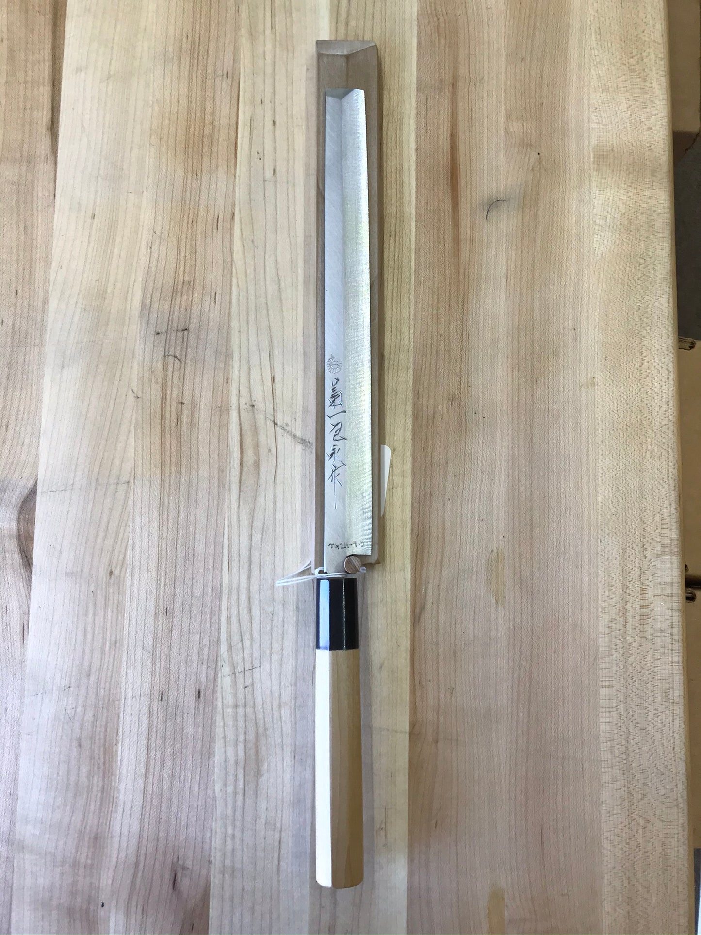 Kikuichi Ginsan 240mm (9.5") Takohiki w/ Saya