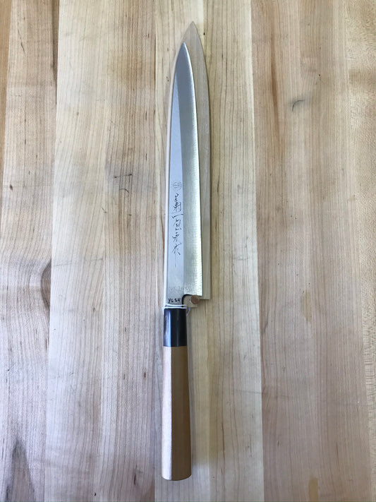 Kikuichi Ginsan 240mm (9.5") Yanagi w/ Saya