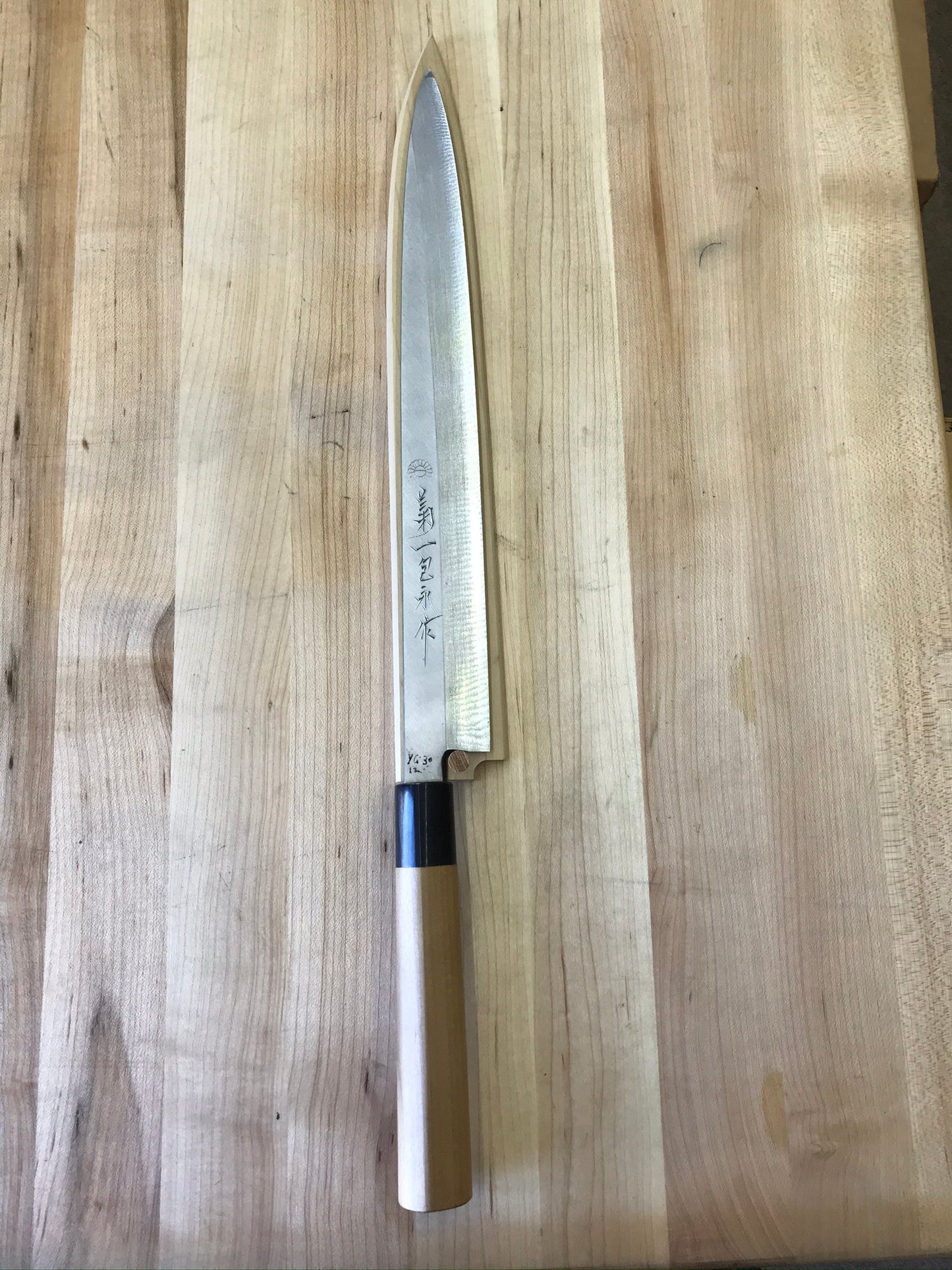 Kikuichi Ginsan 300mm (12") Yanagi w/ Saya