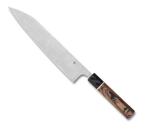 SPYDERCO Aogami Blue Steel Core 256mm (10.06") Gyuto - Murray Carter Itamae Series