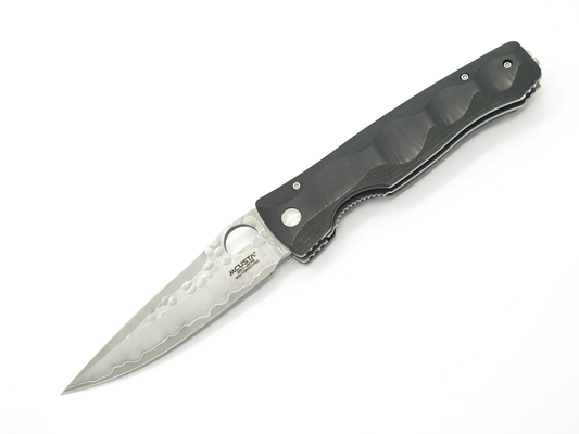 Mcusta MC-0121G SPG2 Tactility Elite Black Micarta Folder